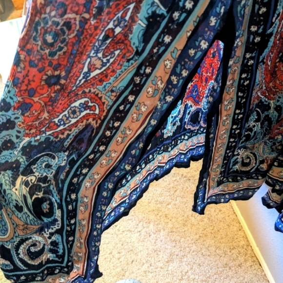 Bila Paisley Handkerchief Maxi Dress - Picture 8 of 9